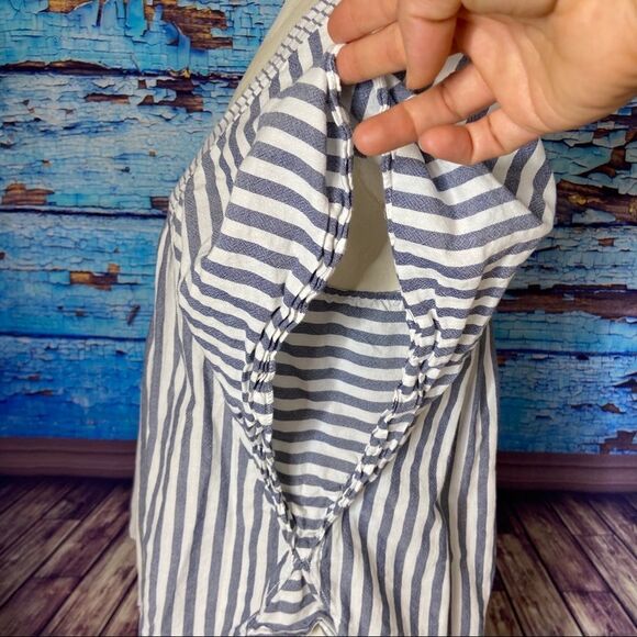 Madewell butterfly top in stripe play small - Picture 5 of 10